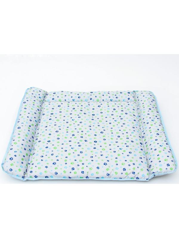 Матрасик для пеленального столика/комода, 80х67, голубой МИКС