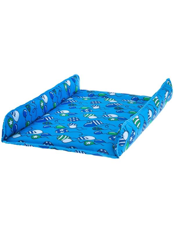 Матрасик для пеленального столика/комода, 80х67, голубой МИКС