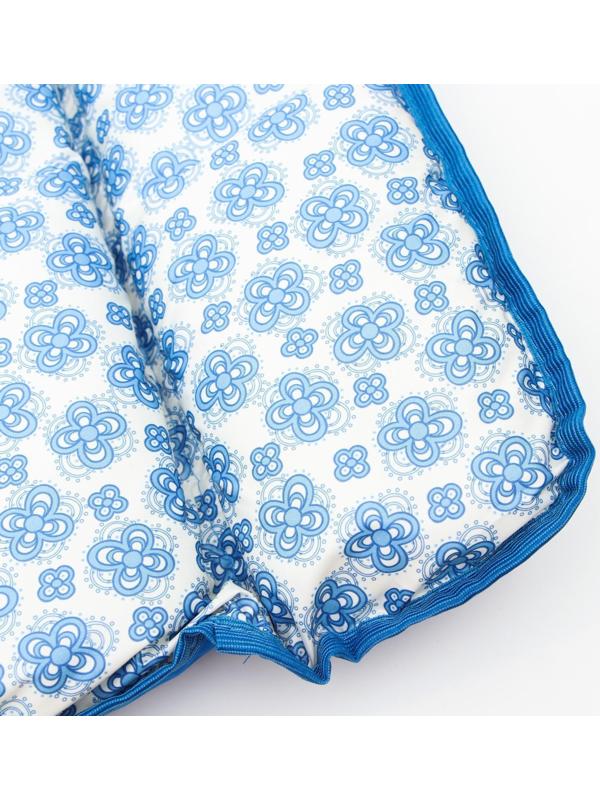 Матрасик для пеленального столика/комода, 80х67, голубой МИКС