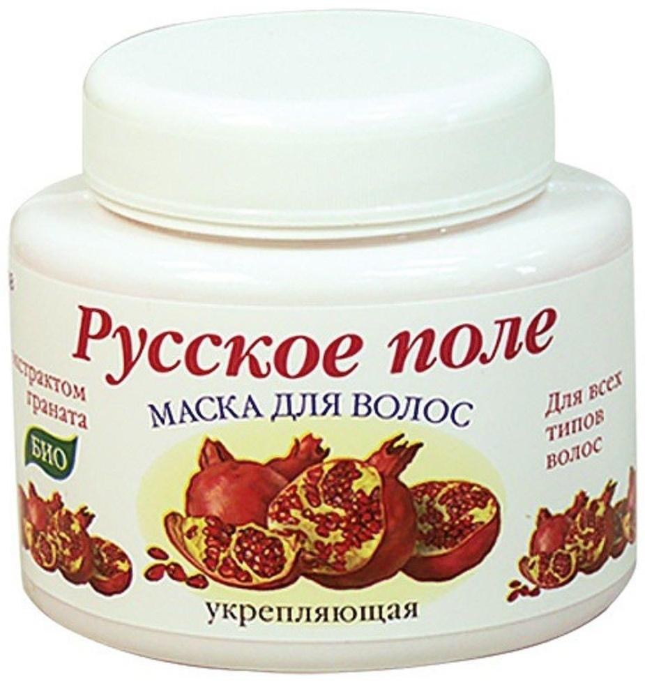 Маска укрепляющая Русское поле, с экстрактом граната, 250 мл