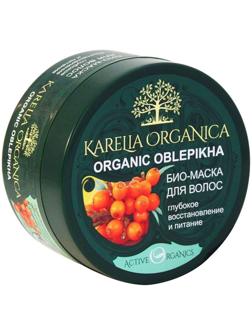 Био-маска для волос Karelia Organica Oblepikha Глубокое восстановление и питание, 220 мл