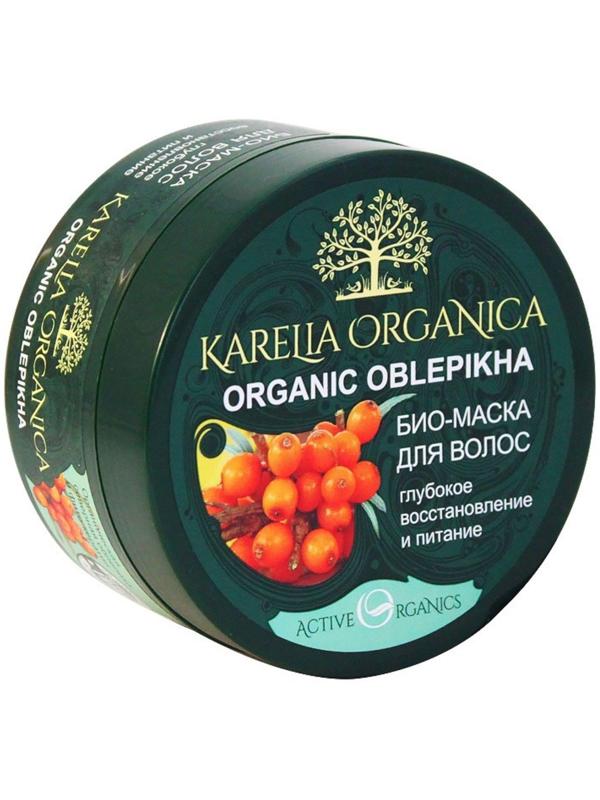 Био-маска для волос Karelia Organica Oblepikha Глубокое восстановление и питание, 220 мл