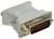 Адаптер Gembird, DVI-A 29(m)-VGA(f), белый