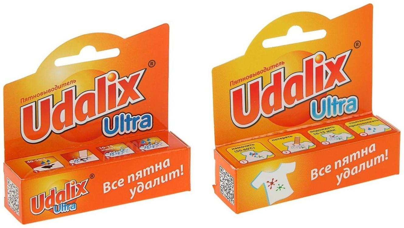 Пятновыводитель Udalix Ultra, карандаш, 35 г