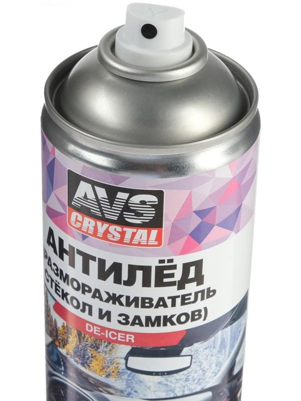 Размораживатель стекол и замков AVS AVK-121, 520 мл, аэрозоль