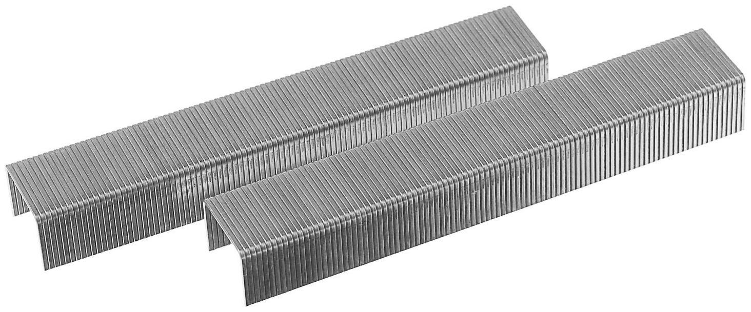 Скобы для степлера мощного №23/10 Kangaro, высококачественная сталь, 1000 штук