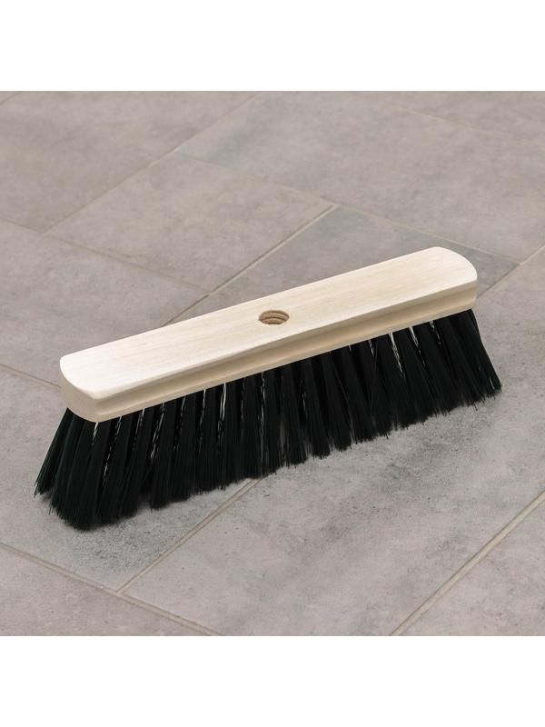 Щетка для подметания пола, с резьбой 27,5х5 см