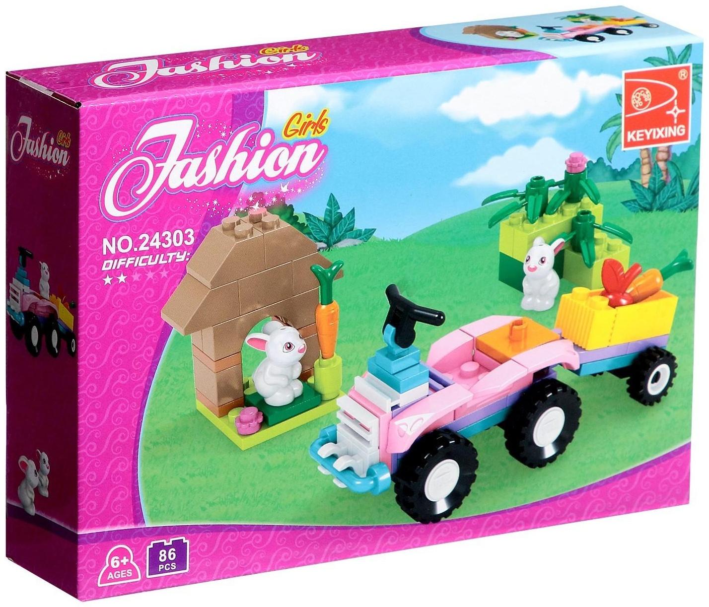 Конструктор «Квадроцикл», 86 деталей