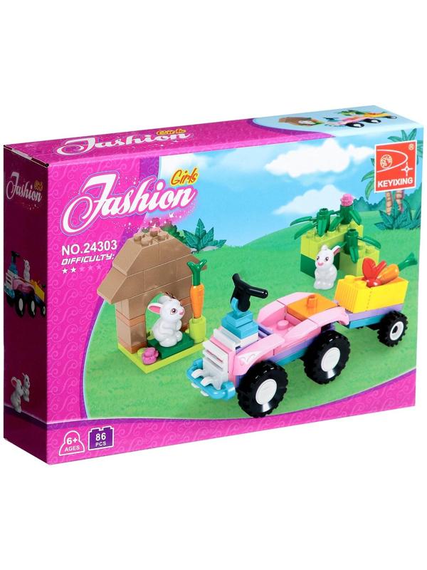 Конструктор «Квадроцикл», 86 деталей