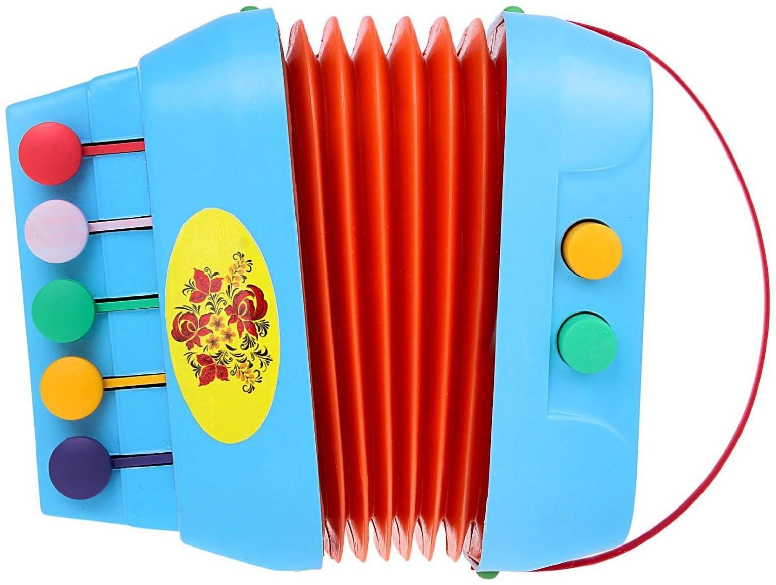 Музыкальная игрушка «Меховая Гармонь» МИКС