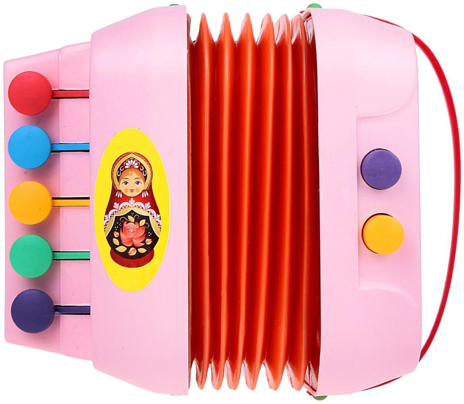 Музыкальная игрушка «Меховая Гармонь» МИКС