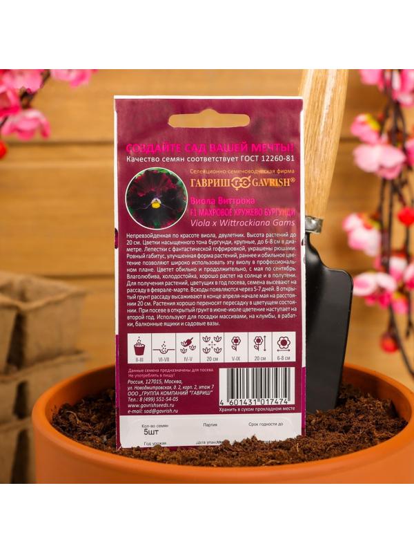 Семена цветов Виола 