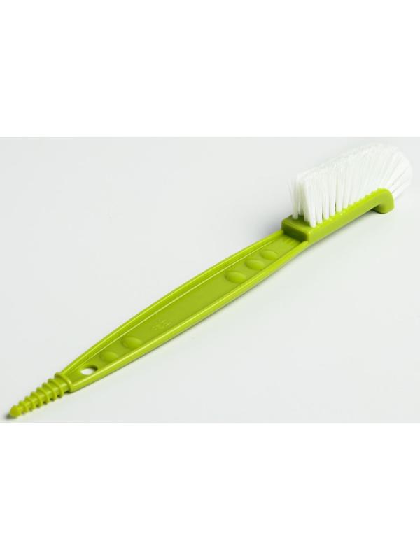 Щётка для мытья бутылочек и сосок, цвета МИКС