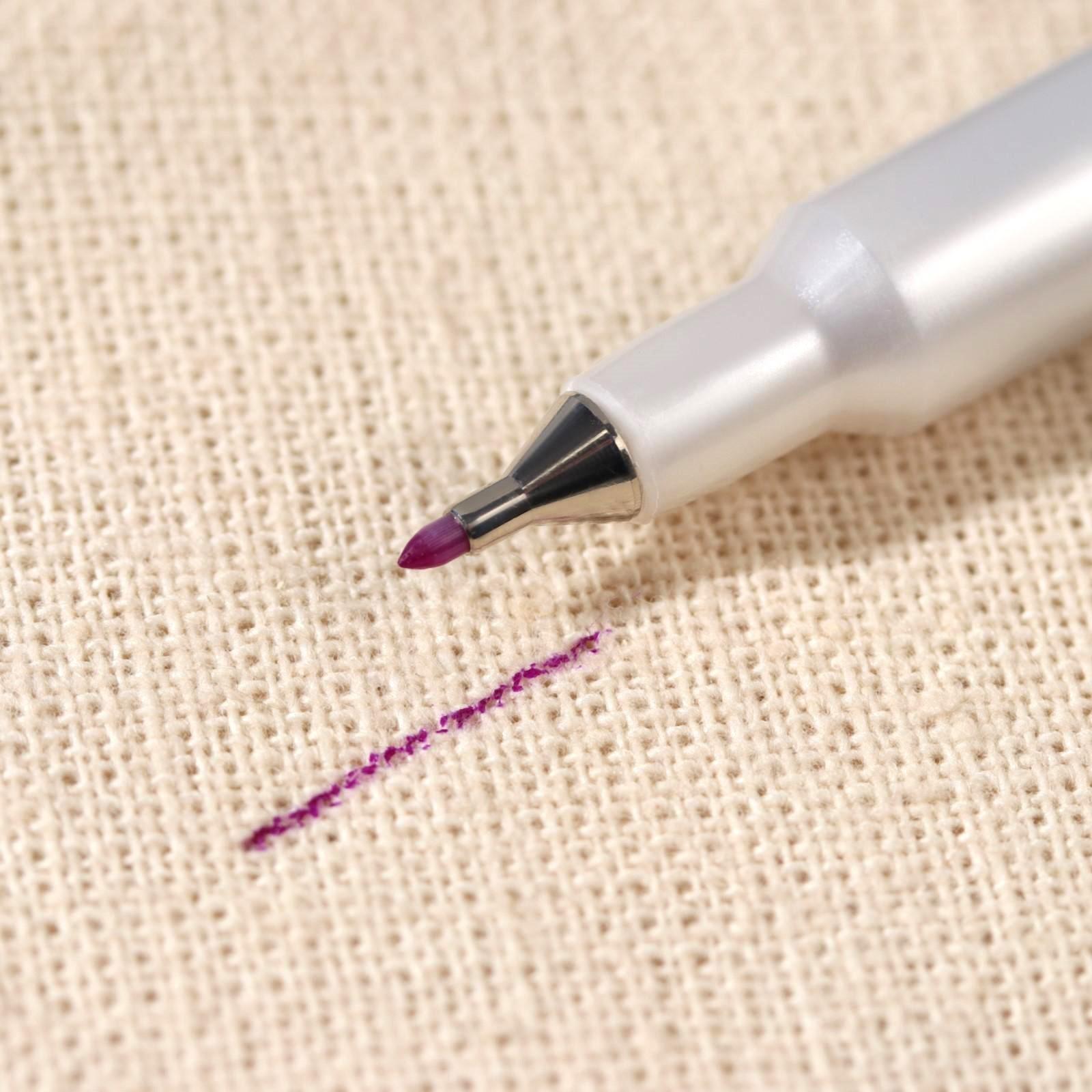 Маркер для ткани, самоисчезающий, цвет фиолетовый