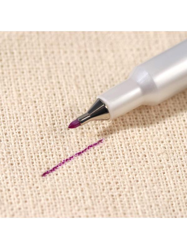 Маркер для ткани, самоисчезающий, цвет фиолетовый
