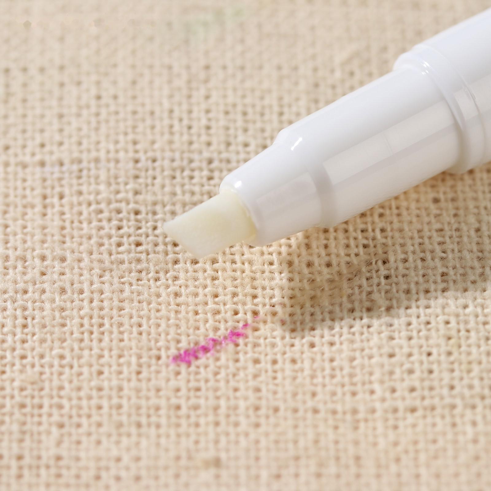 Маркер для ткани, самоисчезающий, с корректором, цвет розовый