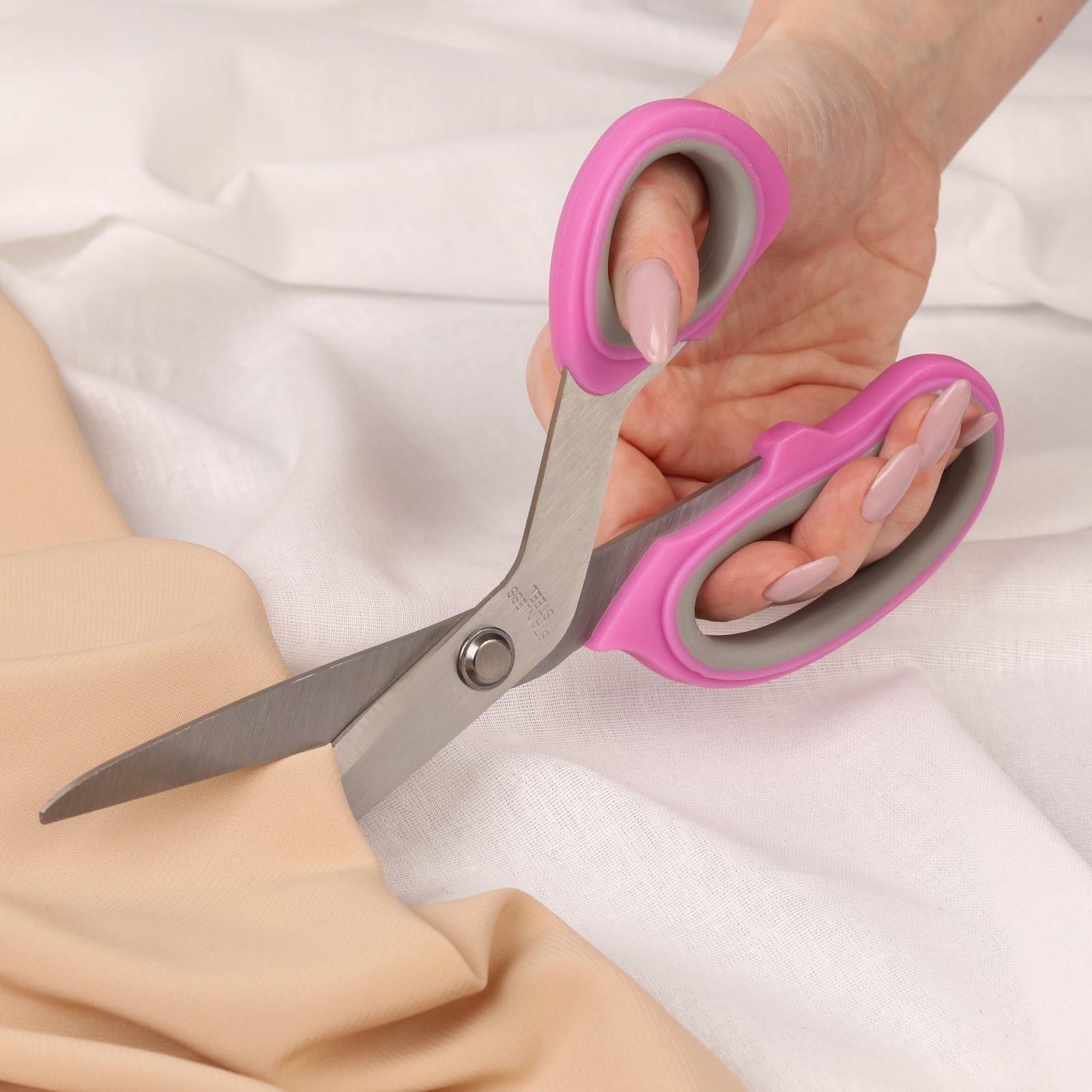 Ножницы портновские, скошенное лезвие, 8