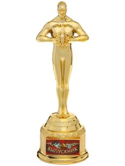 Мужская фигура наградная «Выпускник», пластик, высота 18,5 см