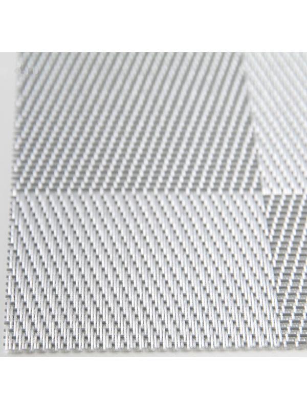 Салфетка сервировочная на стол «Шахматы», 45×30 см, цвет серый