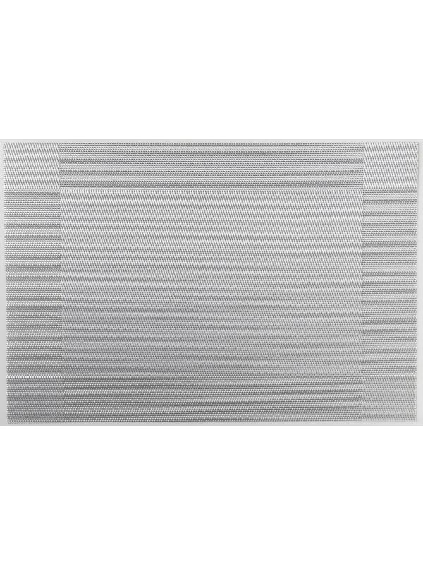 Салфетка сервировочная на стол «Шахматы», 45×30 см, цвет серый