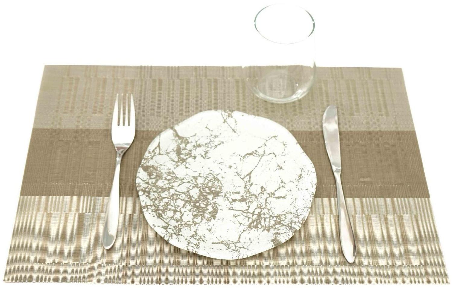 Салфетка сервировочная на стол «Восток», 45×30 см, цвет светло-коричневый