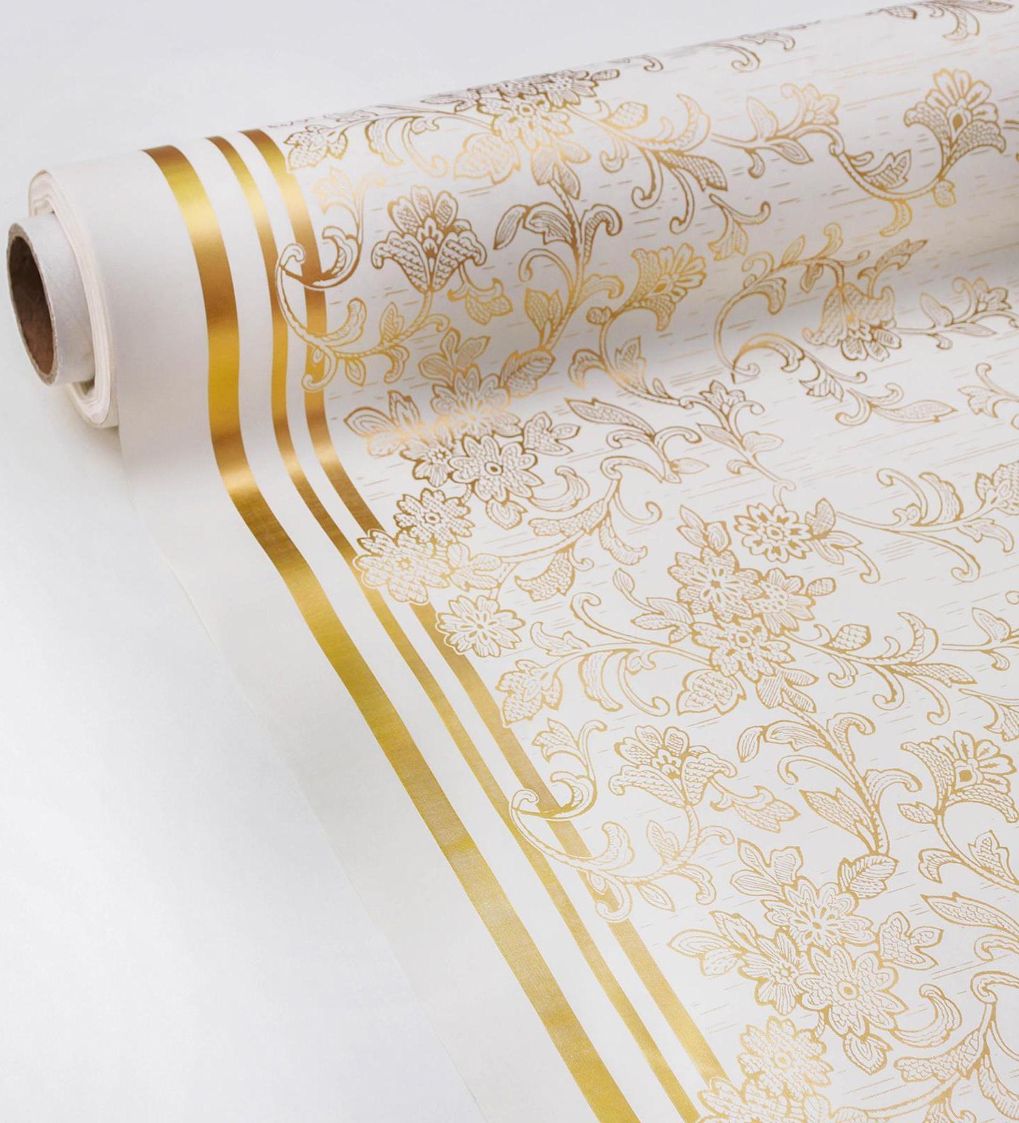 Клеёнка столовая на тканевой основе, рулон 20 метров, ширина 137 см