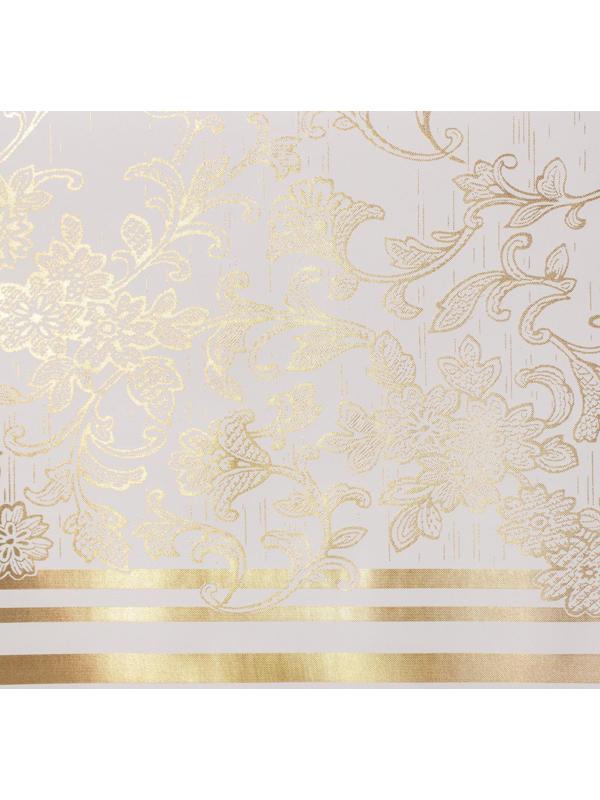 Клеёнка столовая на тканевой основе, рулон 20 метров, ширина 137 см