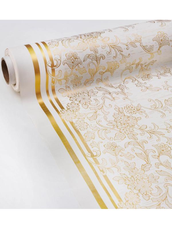 Клеёнка столовая на тканевой основе, рулон 20 метров, ширина 137 см