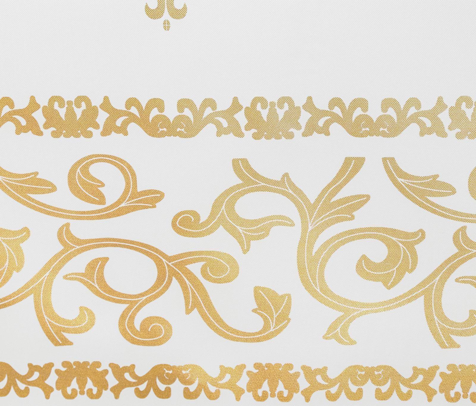 Клеёнка столовая на тканевой основе, ширина 137 см, рулон 20 метров