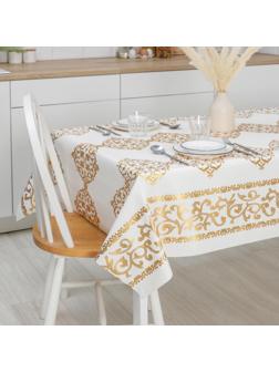 Клеёнка столовая на тканевой основе, ширина 137 см, рулон 20 метров