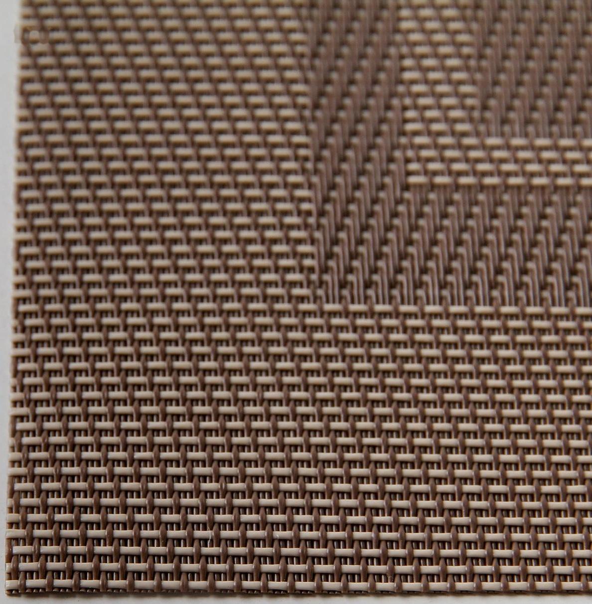 Салфетка сервировочная на стол «Окно», 45×30 см, цвет светло-коричневый