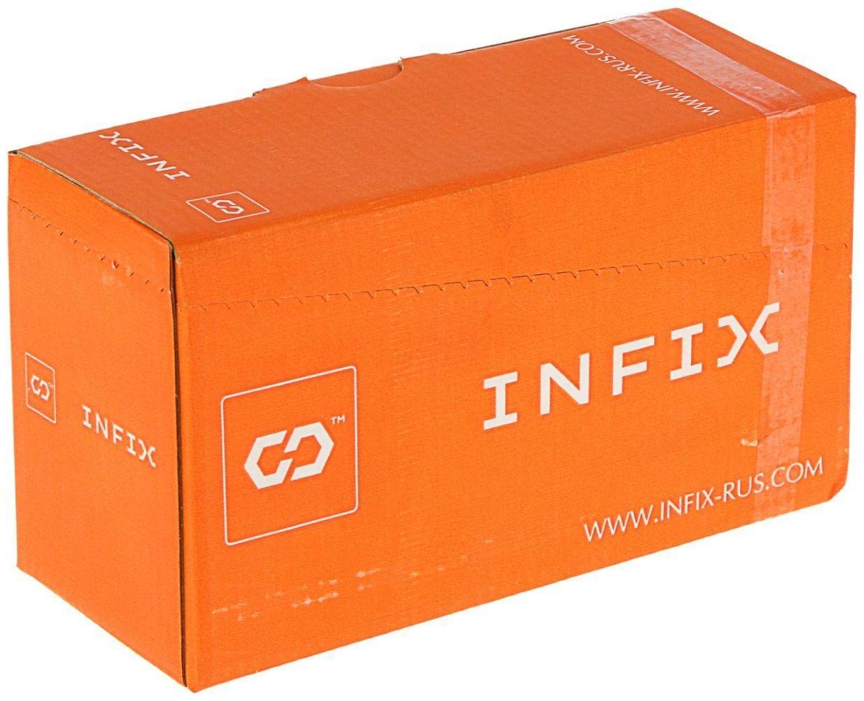 Саморез конструкционный INFIX, 6х120 мм, потай, Torx30, жёлтый цинк