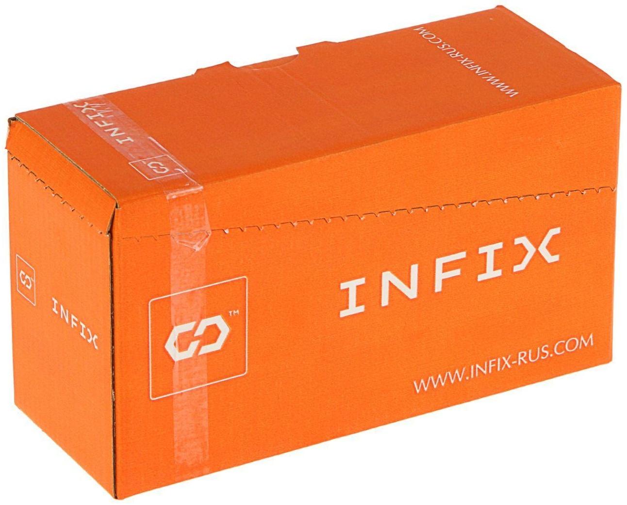 Саморез конструкционный INFIX, 6х160 мм, потай, Torx30, жёлтый цинк