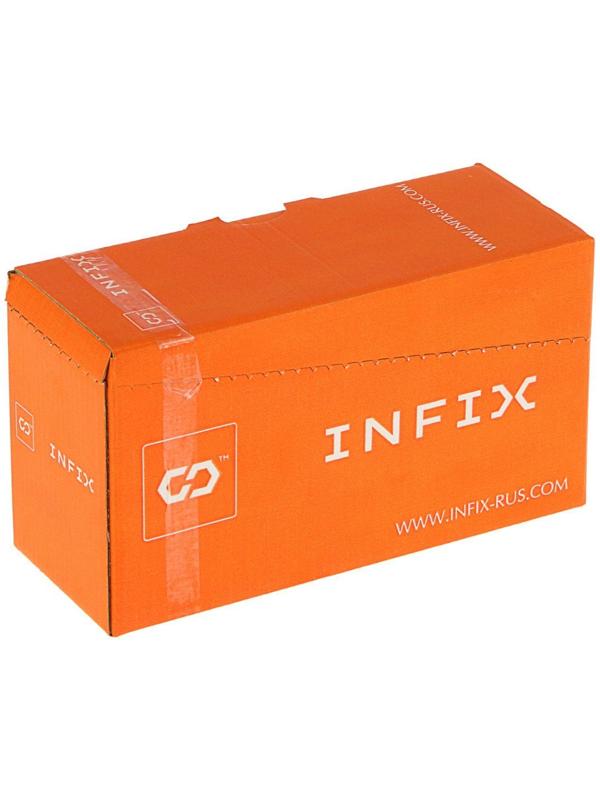 Саморез конструкционный INFIX, 6х160 мм, потай, Torx30, жёлтый цинк