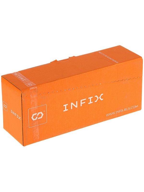 Саморез конструкционный INFIX, 6х200 мм, потай, Torx30, жёлтый цинк