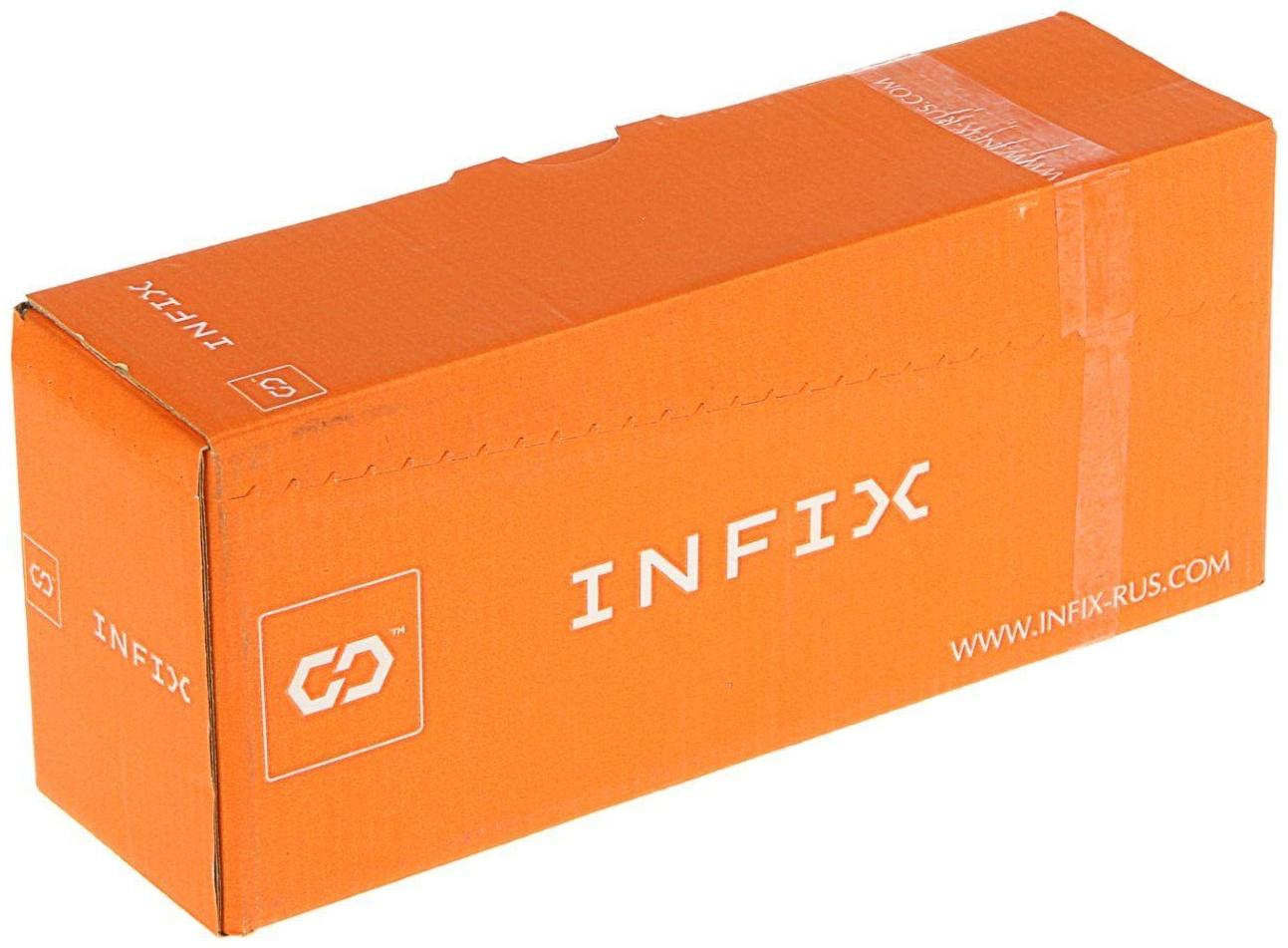 Саморез конструкционный INFIX, 6х240 мм, потай, Torx30, жёлтый цинк