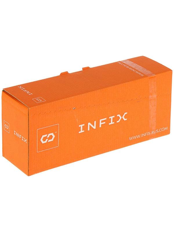 Саморез конструкционный INFIX, 8х200 мм, потай, Torx40, жёлтый цинк