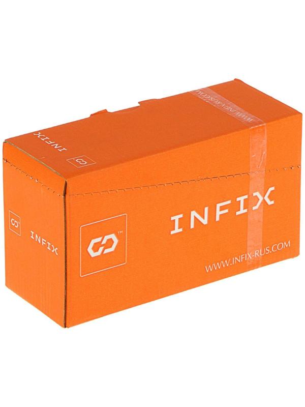 Саморез отделочный INFIX, 4х80 мм, потай, Torx15, жёлтый цинк