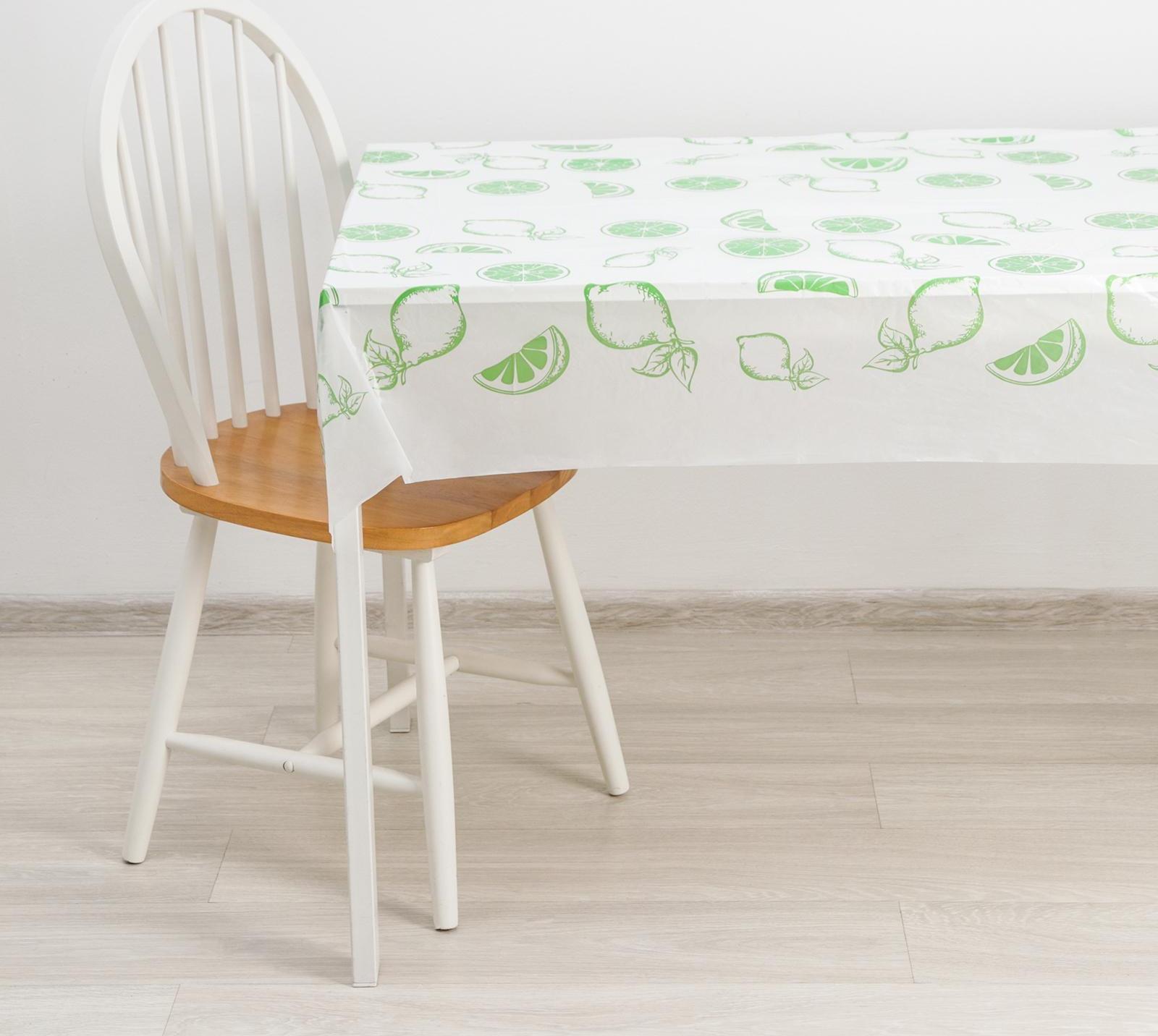 Скатерть без основы одноразовая «Лимоны», 110×150 см