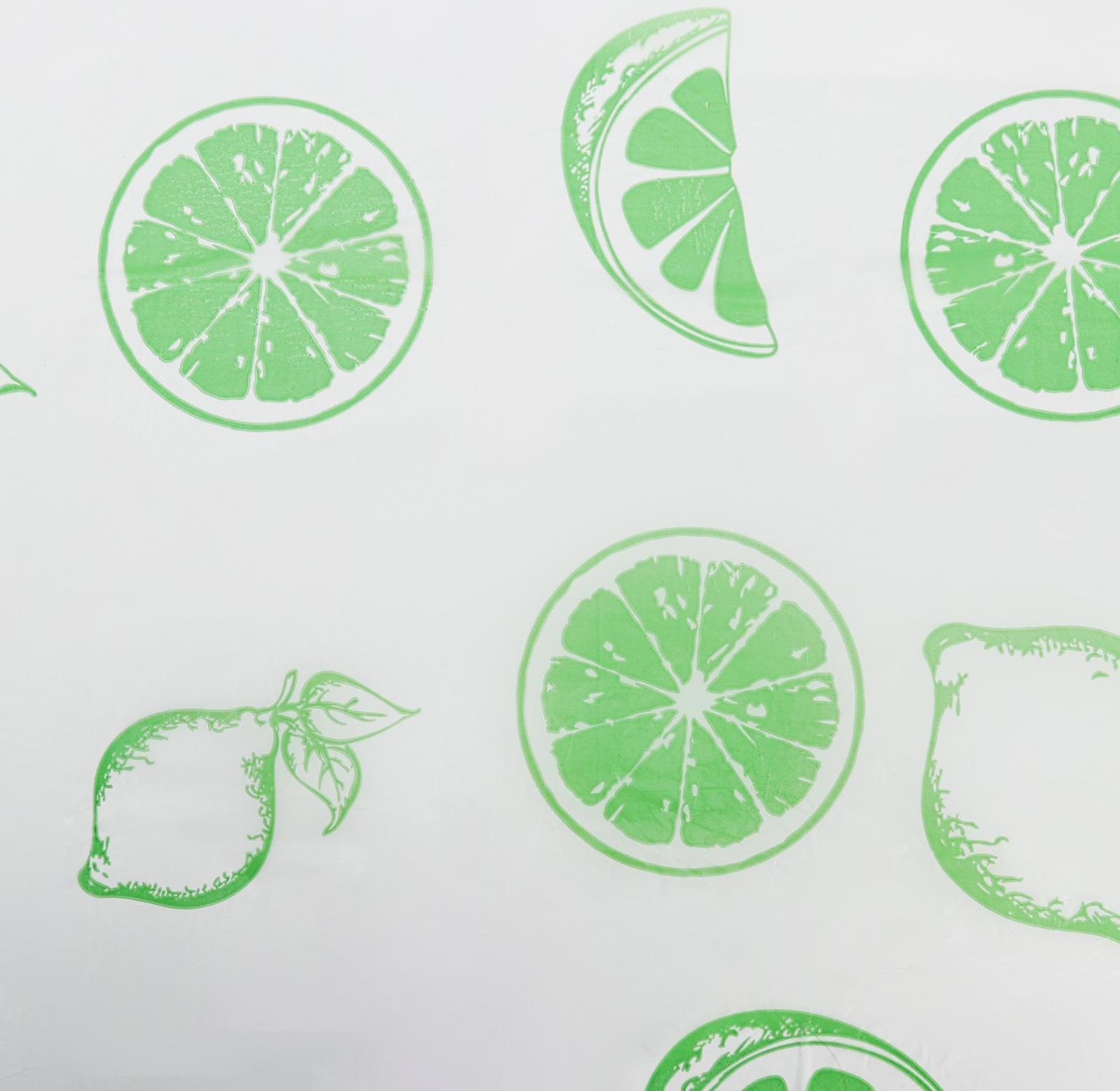 Скатерть без основы одноразовая «Лимоны», 110×150 см