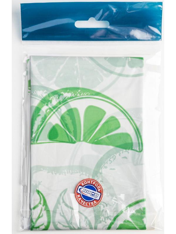 Скатерть без основы одноразовая «Лимоны», 110×150 см