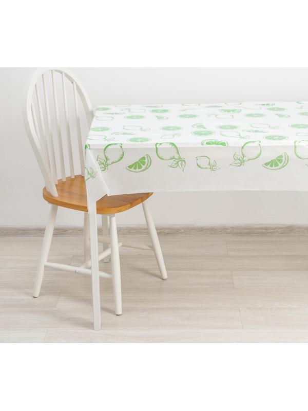 Скатерть без основы одноразовая «Лимоны», 110×150 см