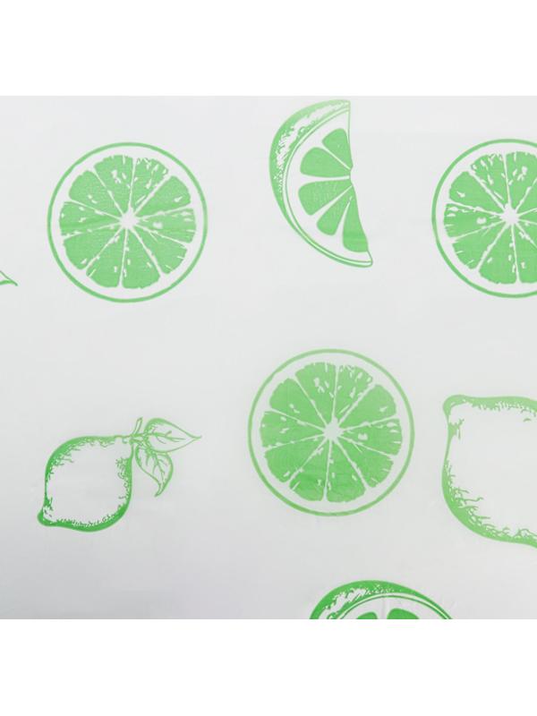 Скатерть без основы одноразовая «Лимоны», 110×150 см