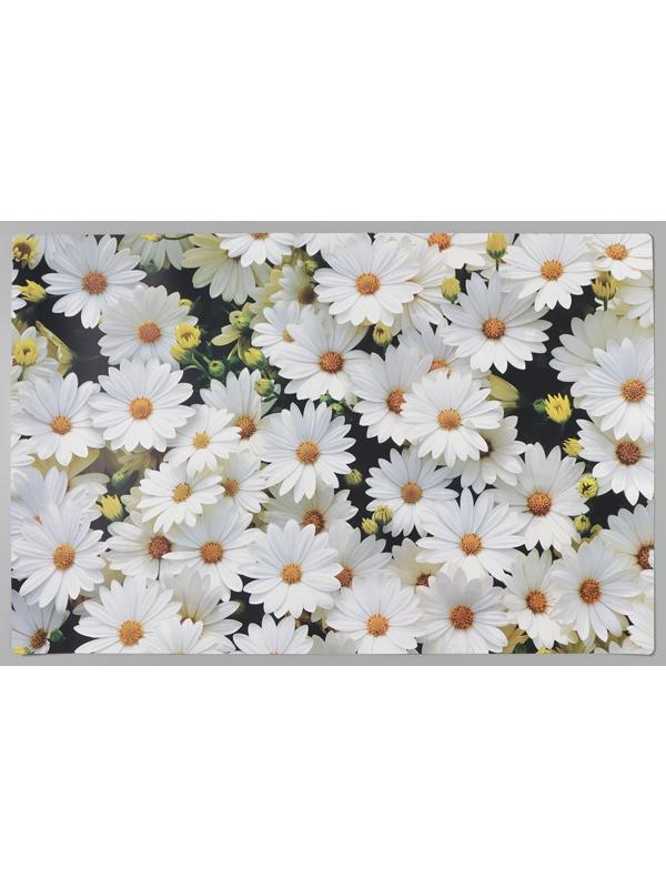 Салфетка сервировочная на стол «Ромашки», 60×90 см