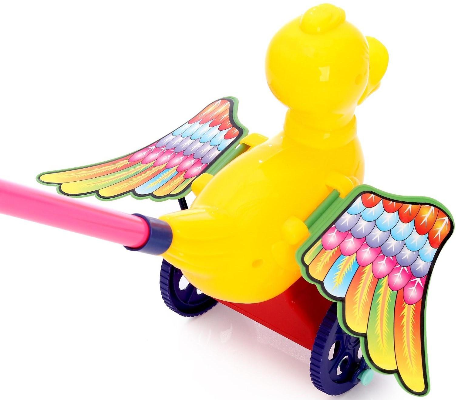 Каталка на палке «Уточка», МИКС