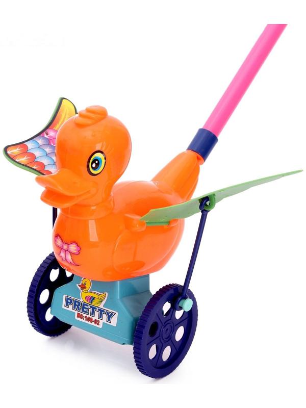 Каталка на палке «Уточка», МИКС