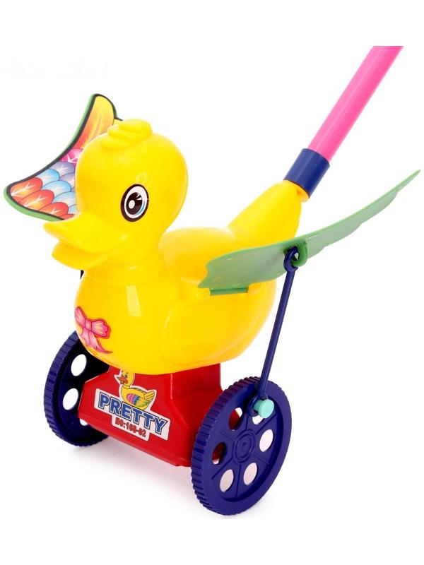 Каталка на палке «Уточка», МИКС