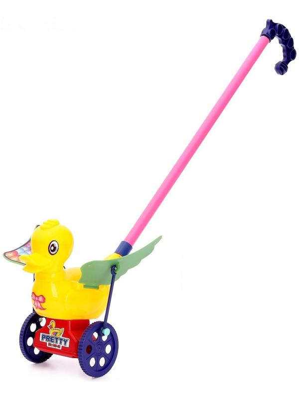 Каталка на палке «Уточка», МИКС