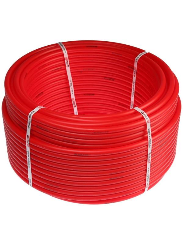 Труба из полиэтилена VALFEX, PERT, d=16х2 мм, бухта 160 м, для теплого пола, красная
