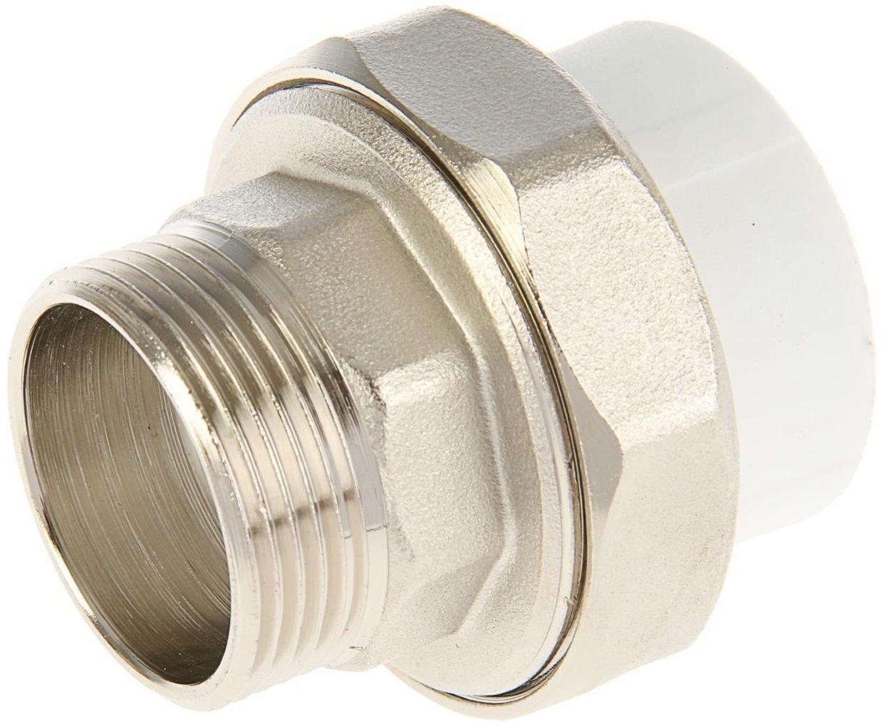 Муфта комбинированная VALFEX, разъемная (американка), d=40 мм x 1 1/4